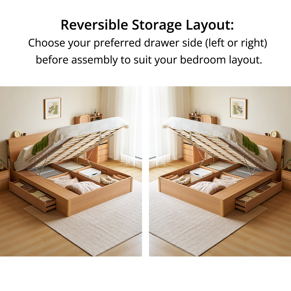 Storage Queen Bed
