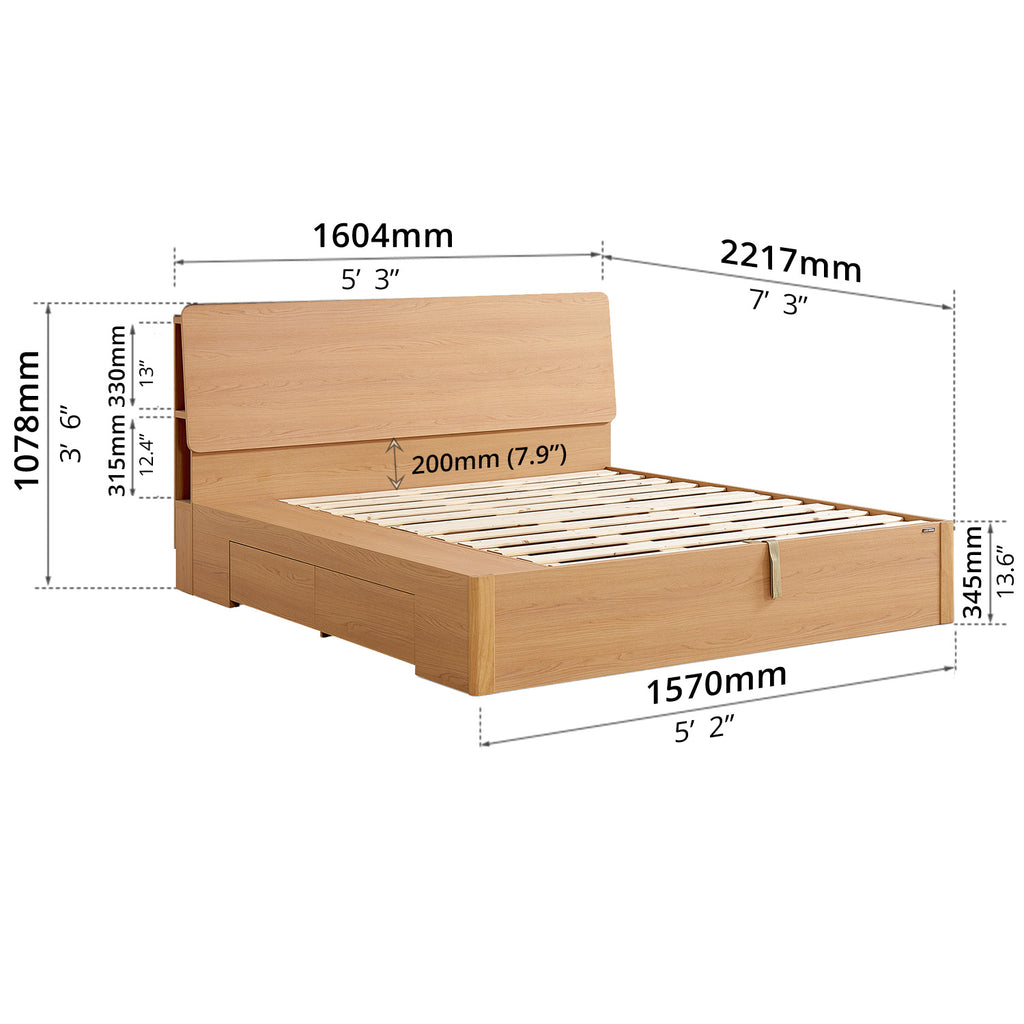 Storage Queen Bed