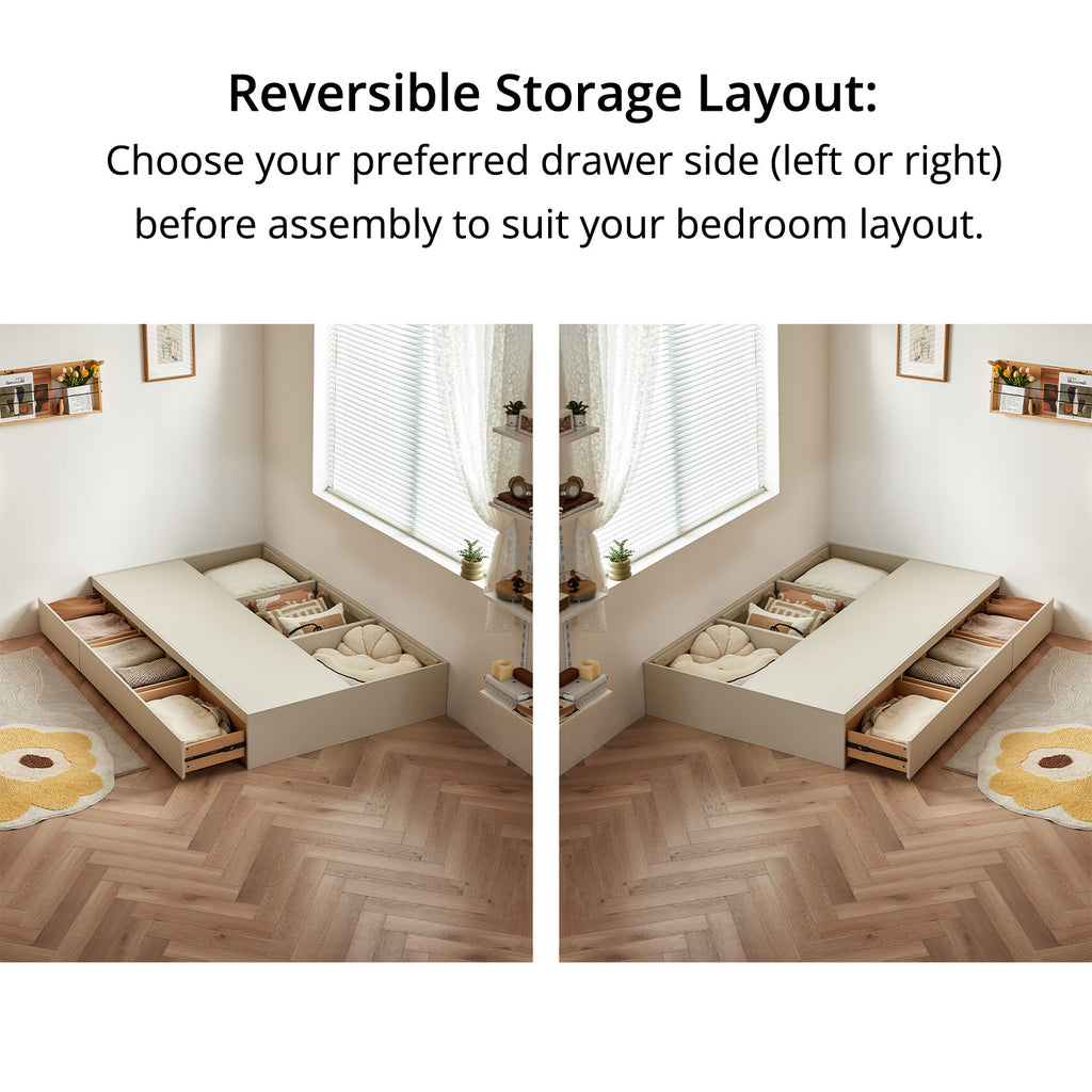 Storage Double Bed