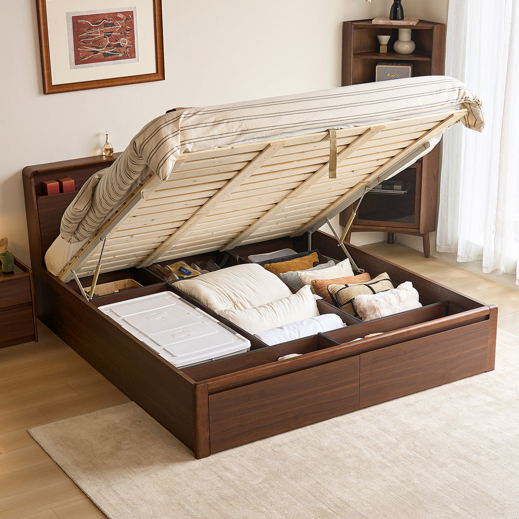 Storage King Bed