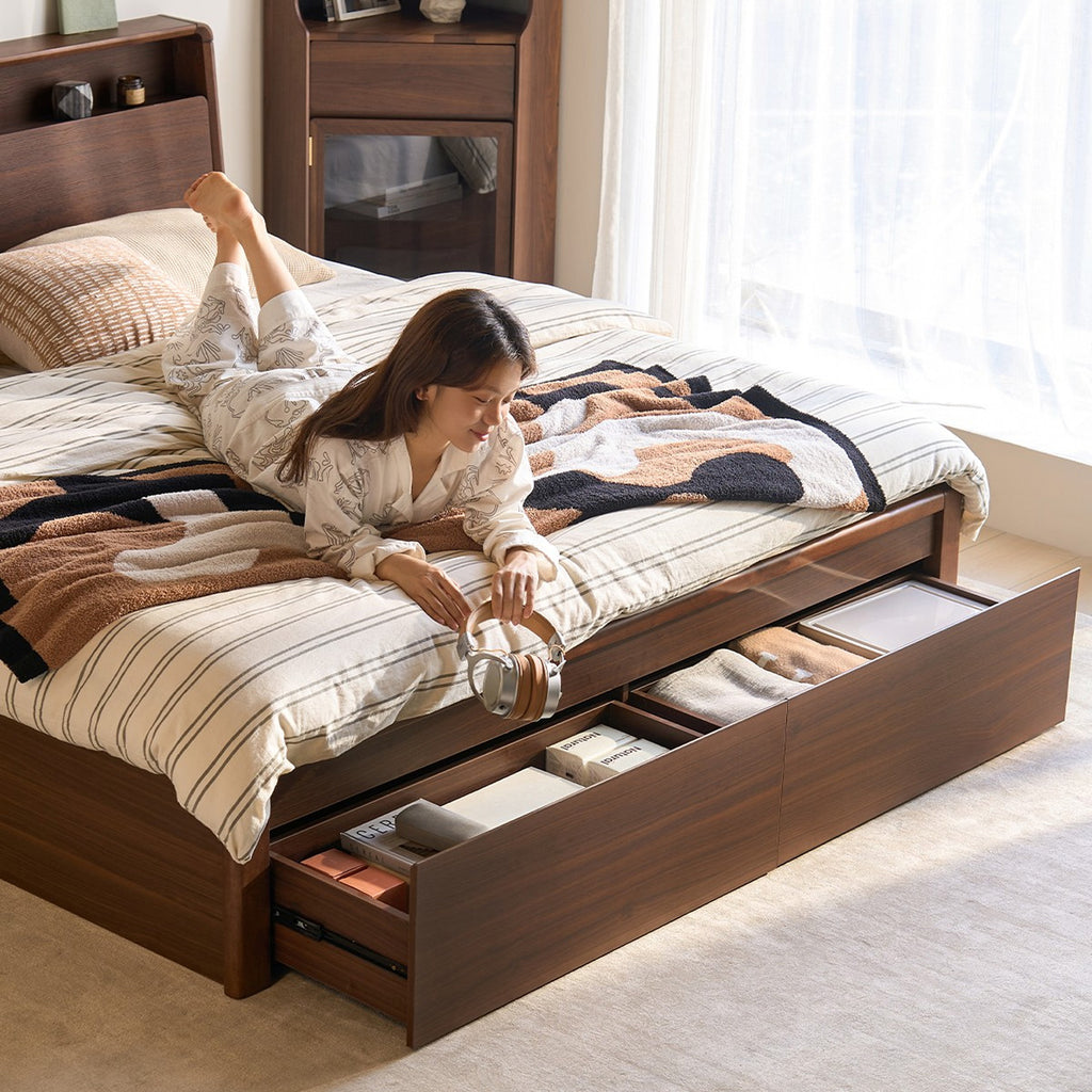 Storage King Bed