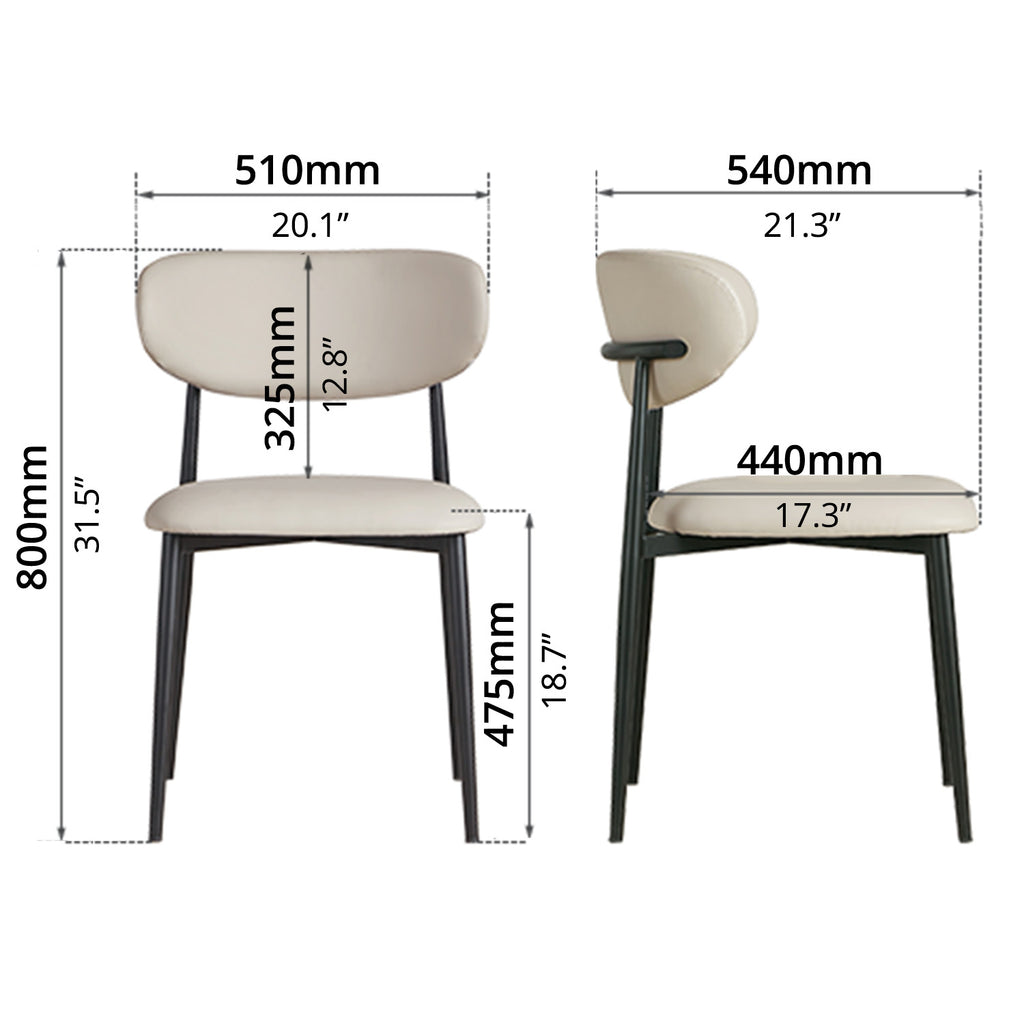 Dining Chair (2 PCs)