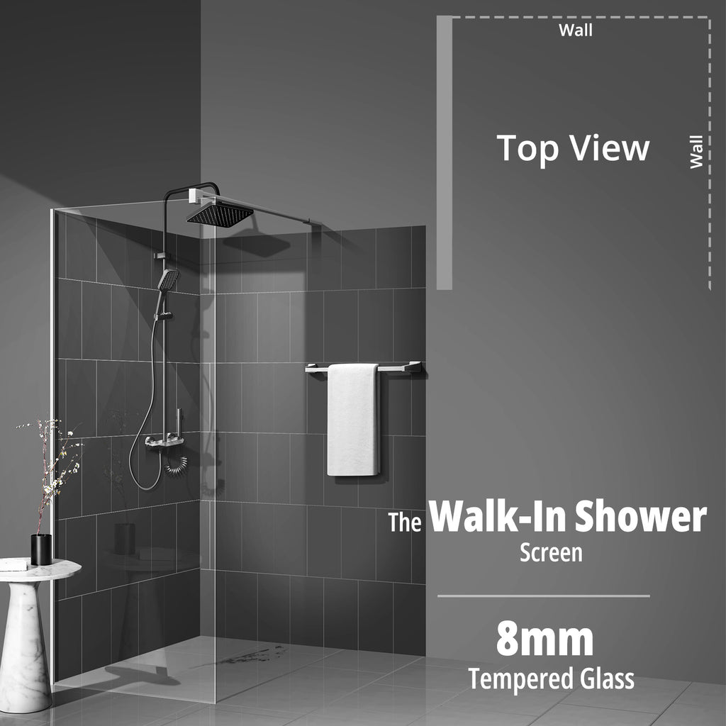 Shower Screen (80cm)