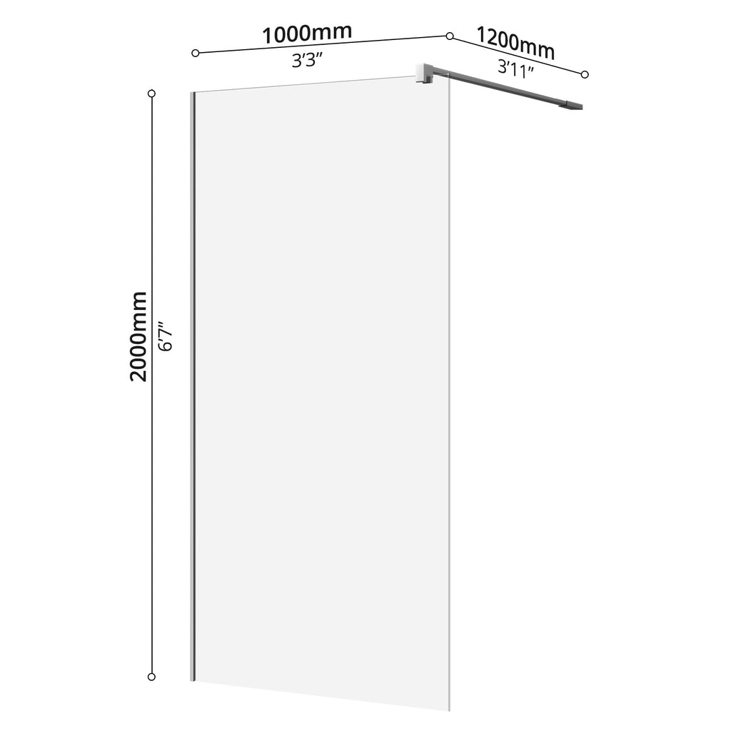 Shower Screen (100cm)