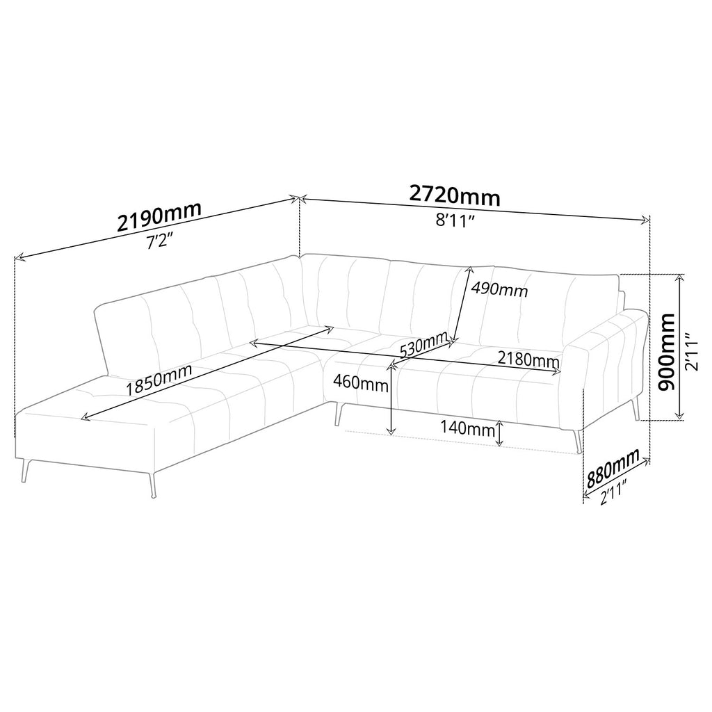 Sofa (Left-Side)