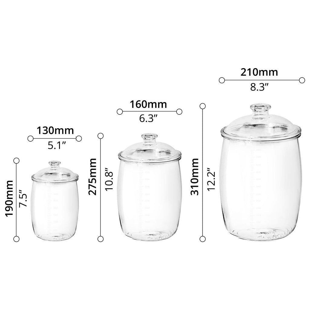 Plastic Jar (3 PCs)