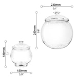 Plastic Jar (2 PCs)