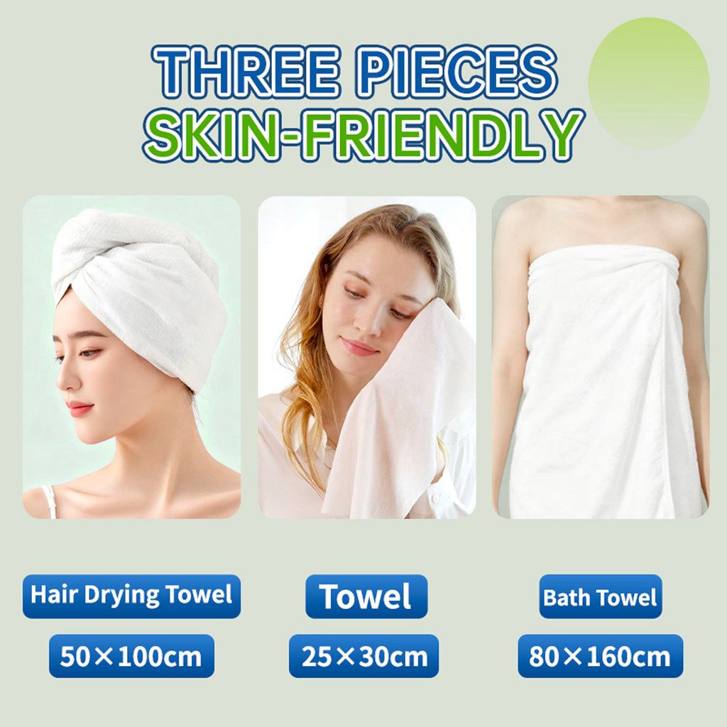 3-pcs Towel (Disposable)