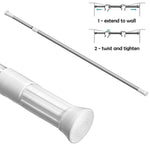 Shower Curtain Rod (110 - 200cm) - Asters Maldives