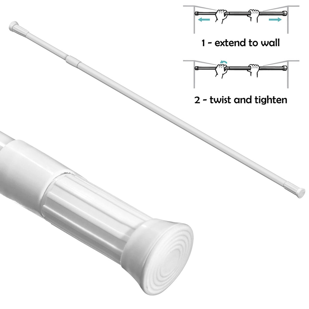 Shower Curtain Rod (110 - 200cm) - Asters Maldives