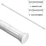 Shower Curtain Rod (110 - 200cm) - Asters Maldives