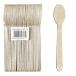 50-Pcs Wooden Spoon (6")