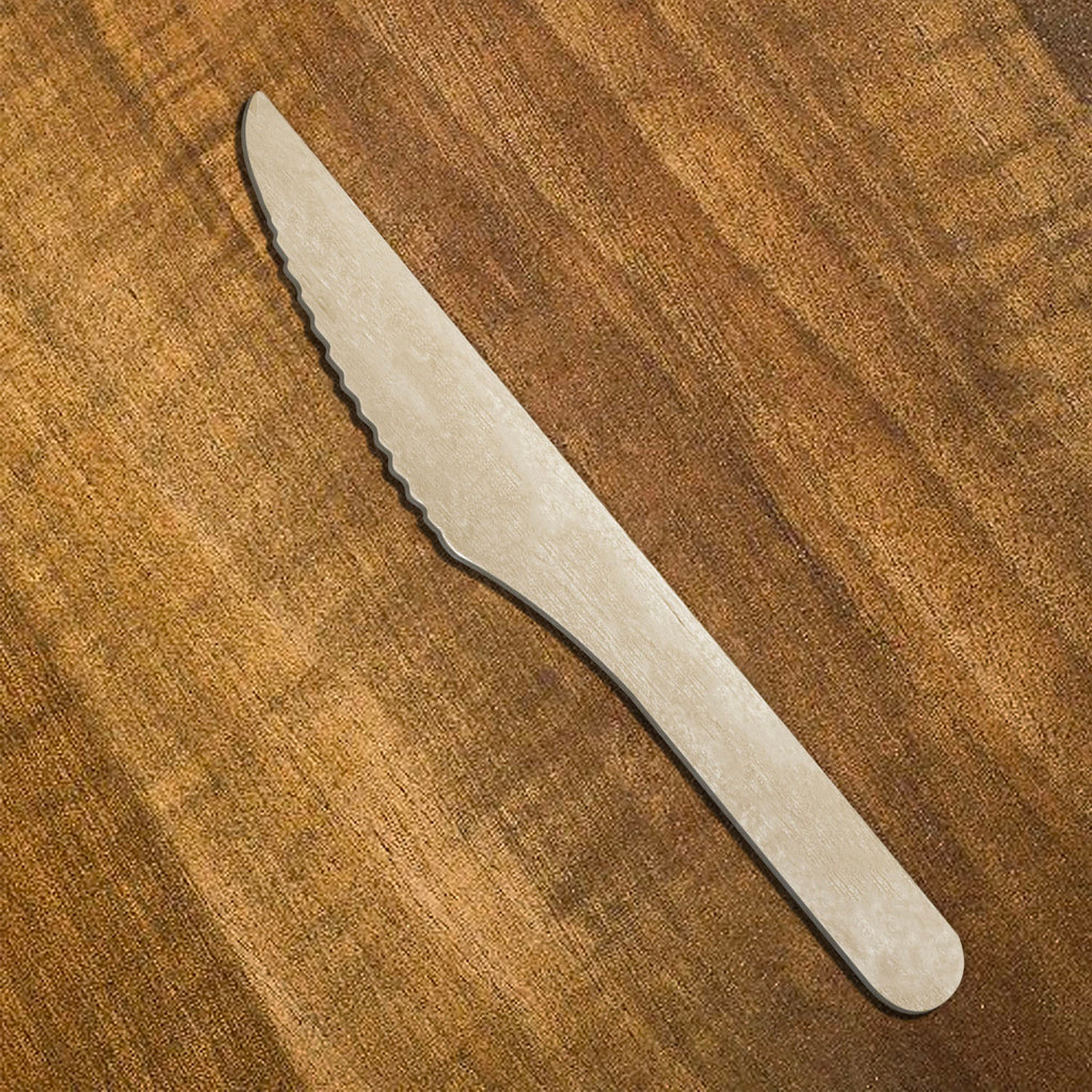 50-Pcs Wooden Knife (6")