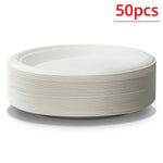 50-pcs Dinner Plate (Ø9")
