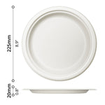 50-pcs Dinner Plate (Ø9")