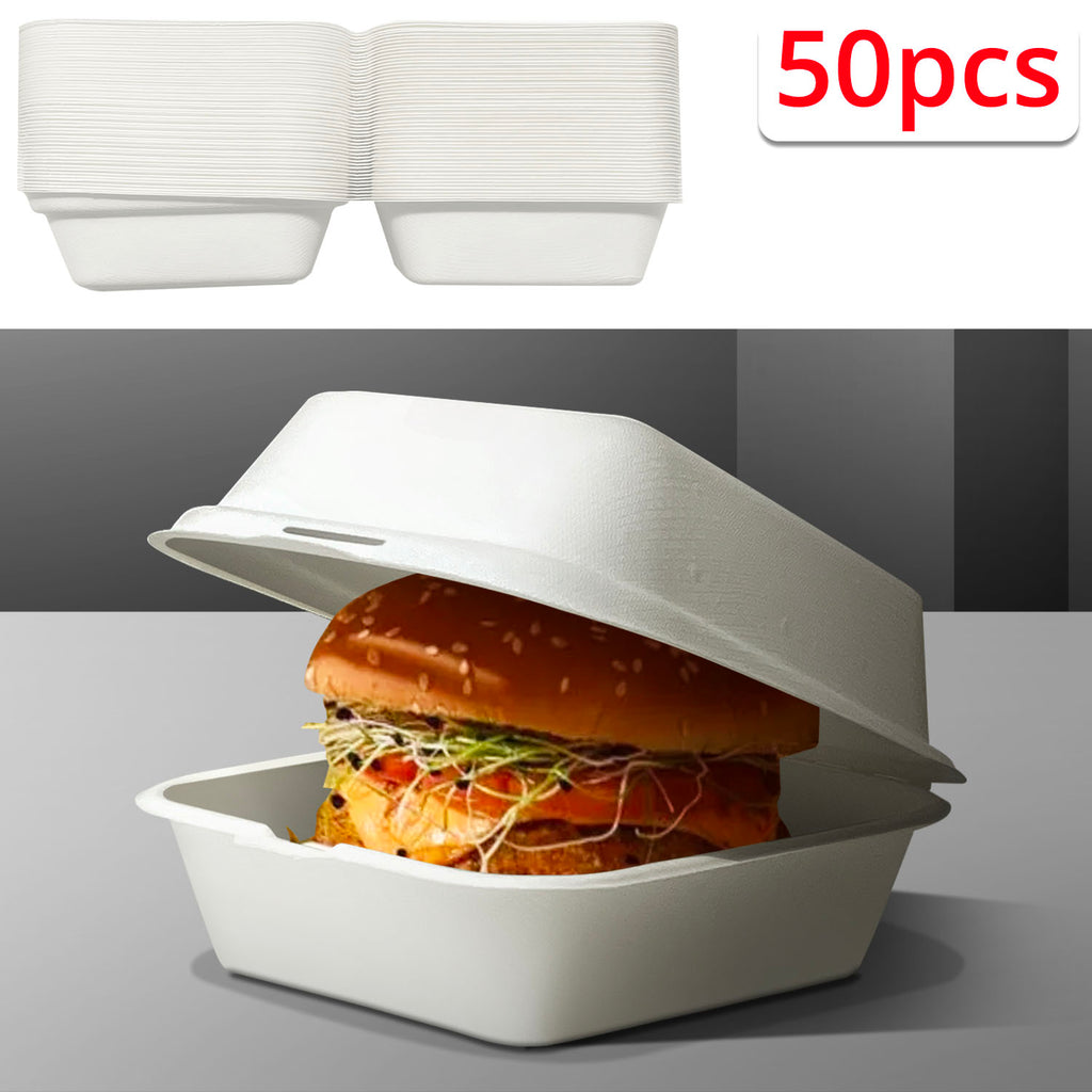 50-pcs Food Container (6" x 6")