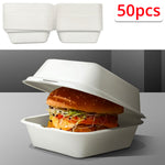 50-pcs Food Container (6" x 6")