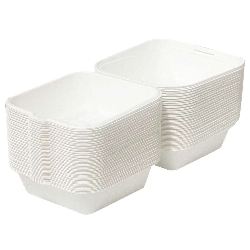 50-pcs Food Container (6" x 6")