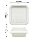 50-pcs Food Container (6" x 6")