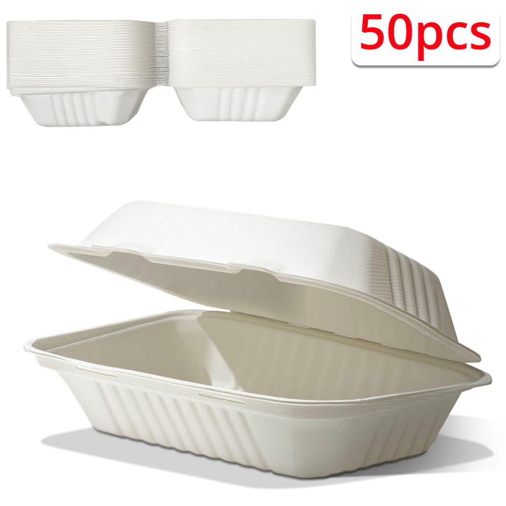 50-pcs Food Container (9" x 6")