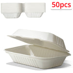 50-pcs Food Container (9" x 6")