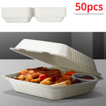 50-pcs Food Container (9" x 9")