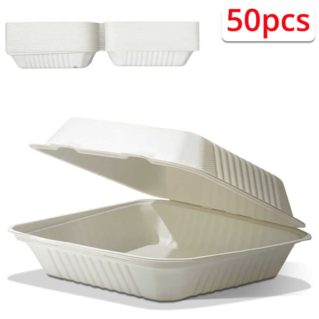 50-pcs Food Container (9" x 9")