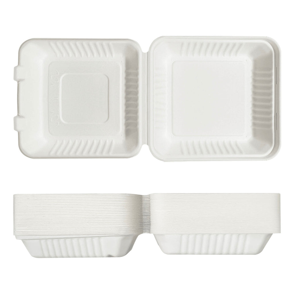 50-pcs Food Container (9" x 9")