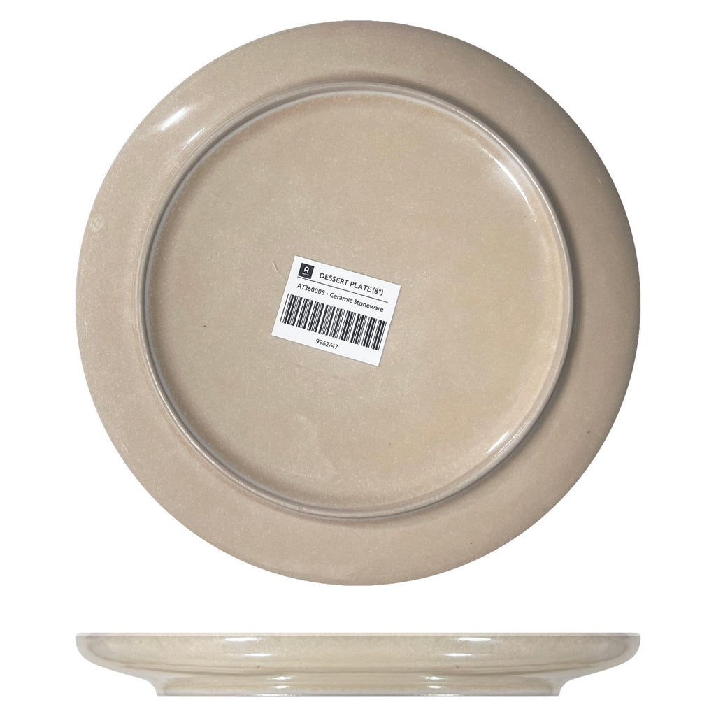 Dessert Plate (Ø8")
