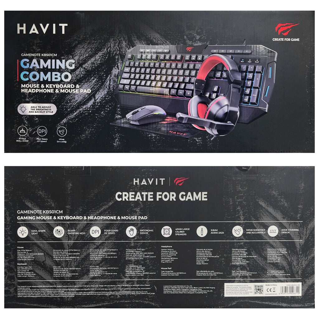 Gaming Set (4 in 1)
