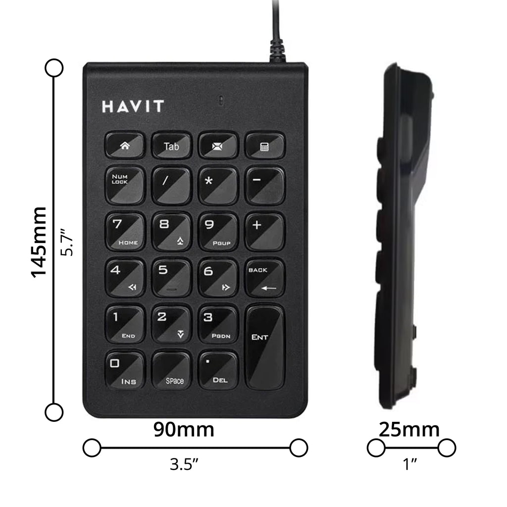 Mini Numeric Keypad