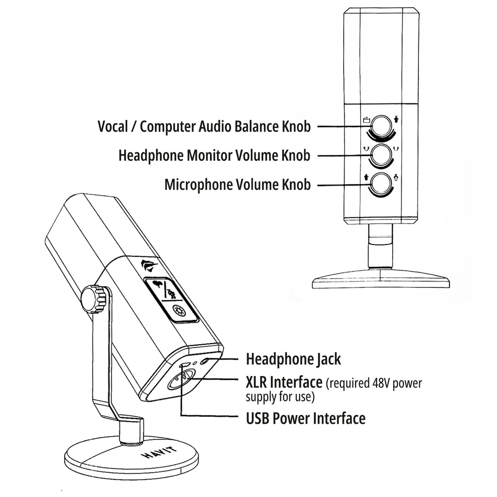 Wired Microphone