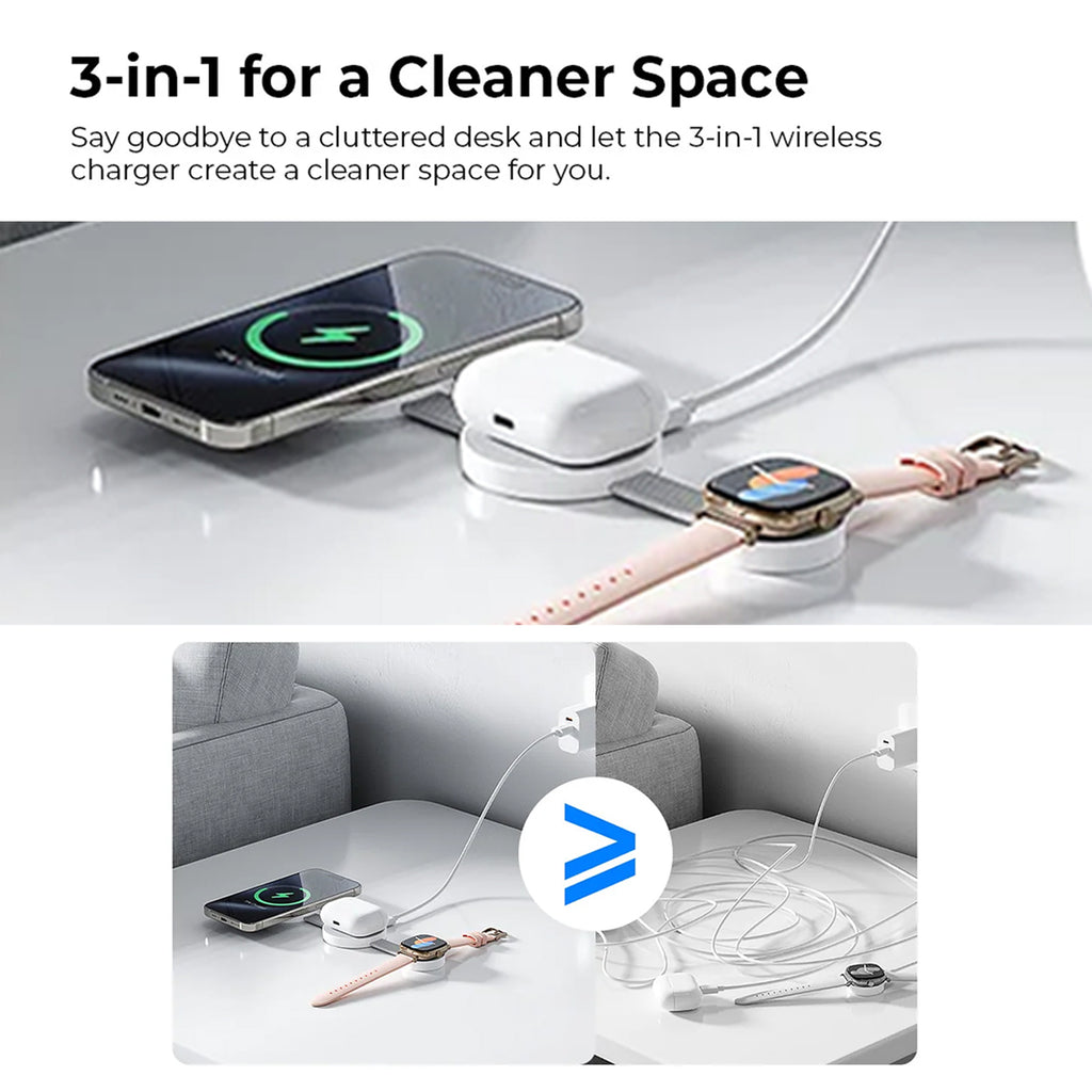 Wireless Charger (3-in-1)