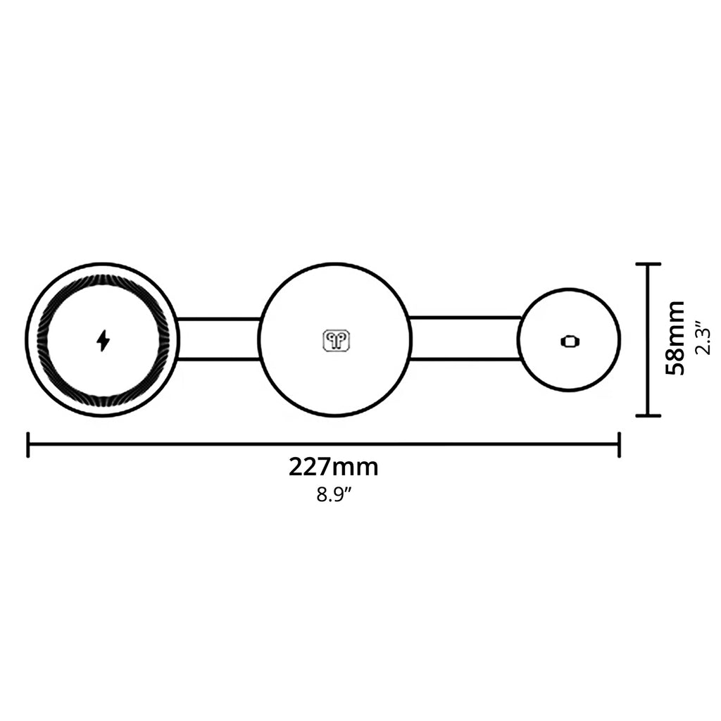 Wireless Charger (3-in-1)