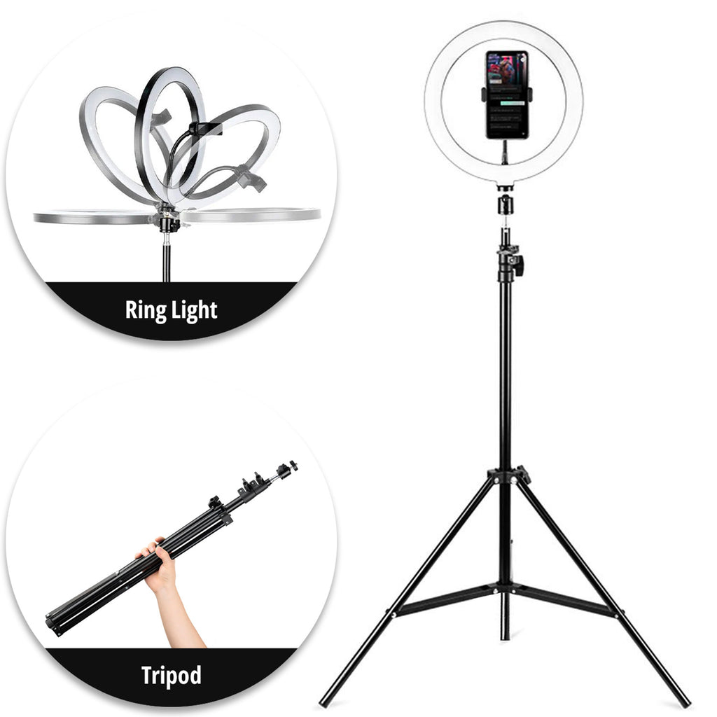 Tripod with Ring Light
