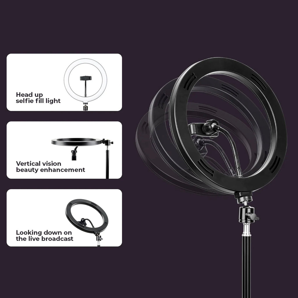 Tripod with Ring Light