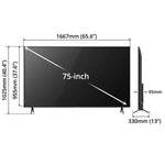 TV (4K UHD) - 75"