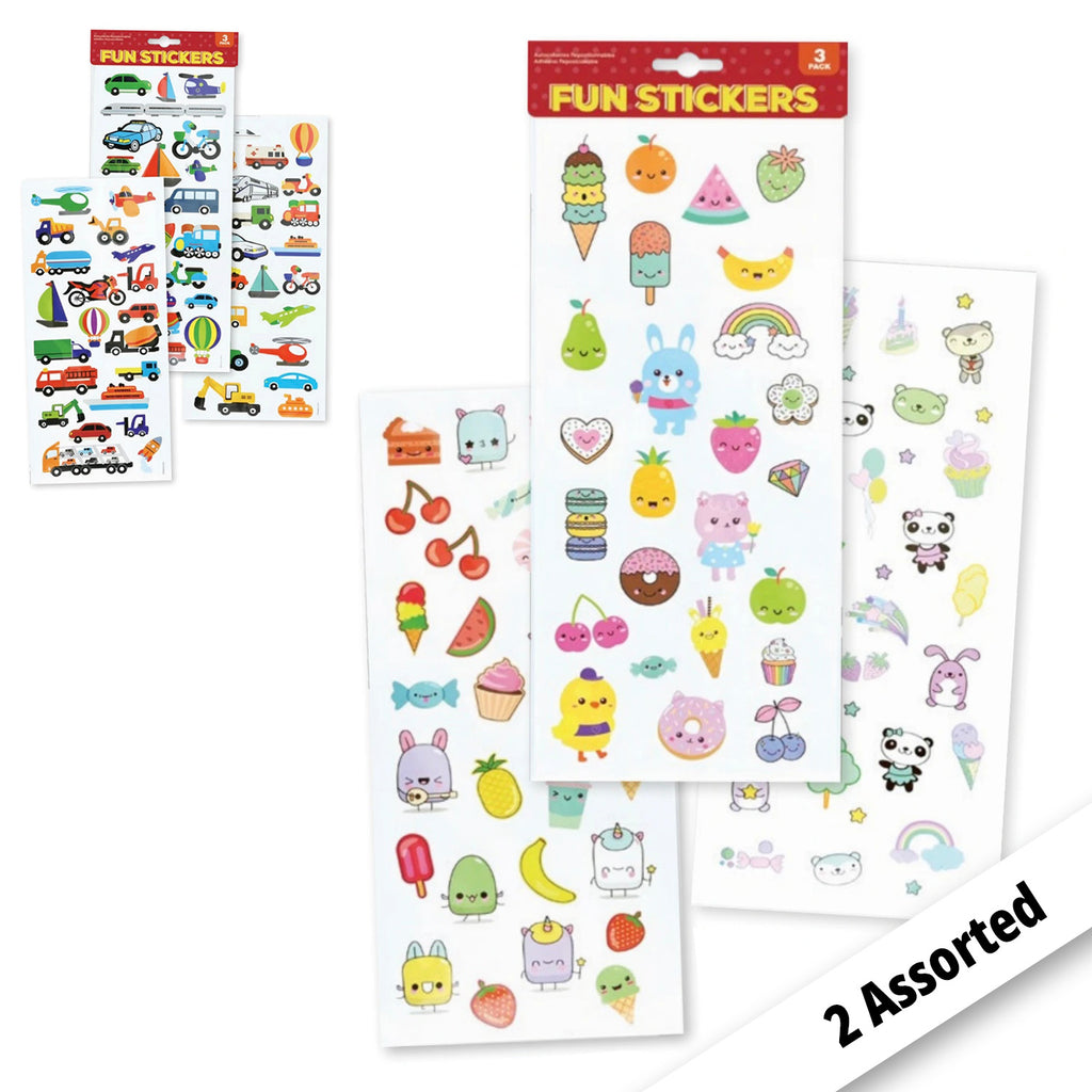 Sticker Sheet (3 Sheets)