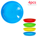 4-pcs Plastic Plate (Ø7")