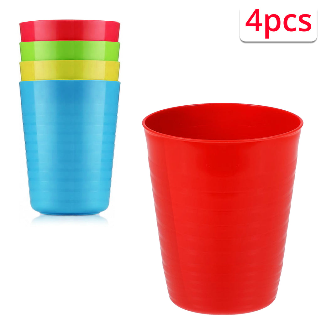 4-pcs Plastic Cup (250ml)