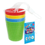 4-pcs Plastic Cup (250ml)