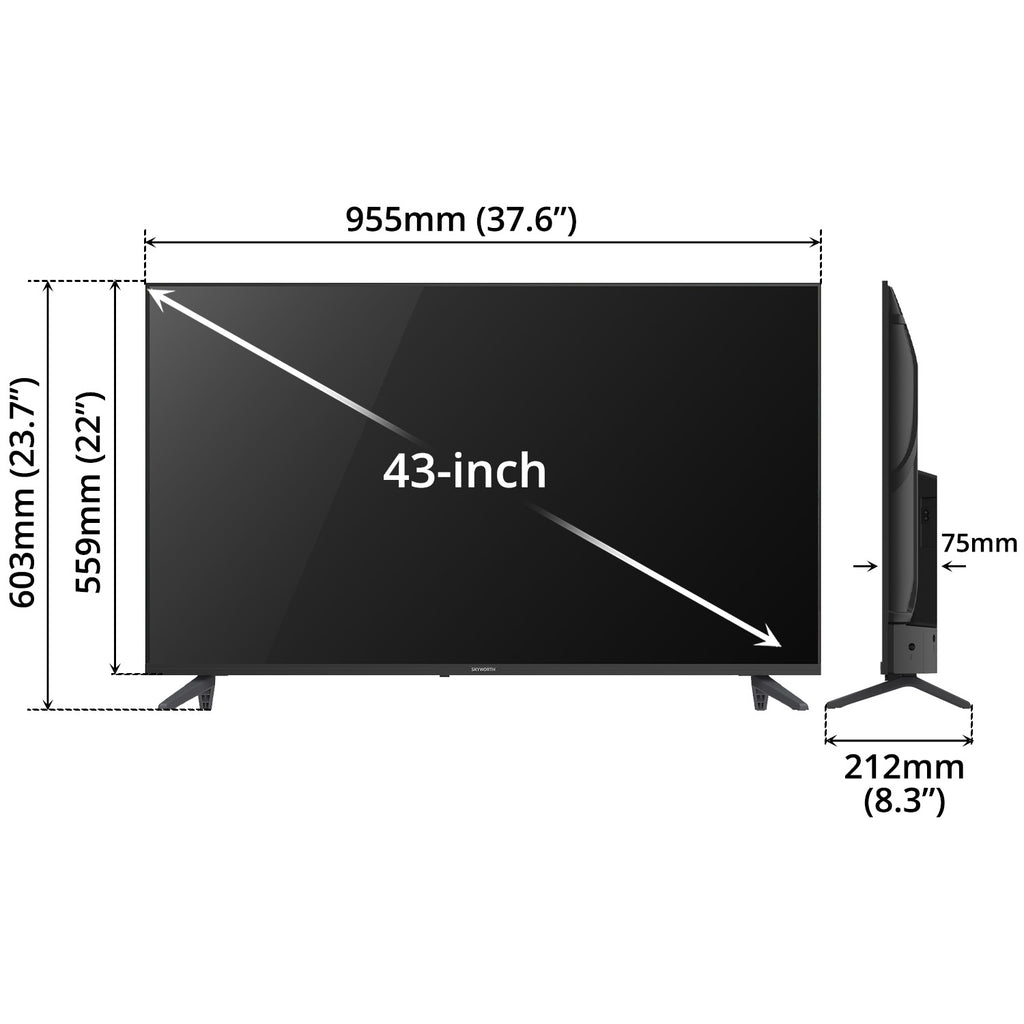 TV (2K QLED) - 43"