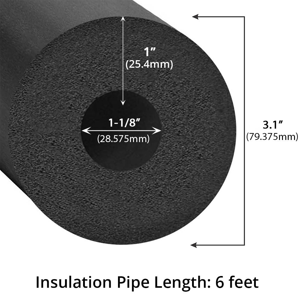 Insulation Pipe - Asters Maldives