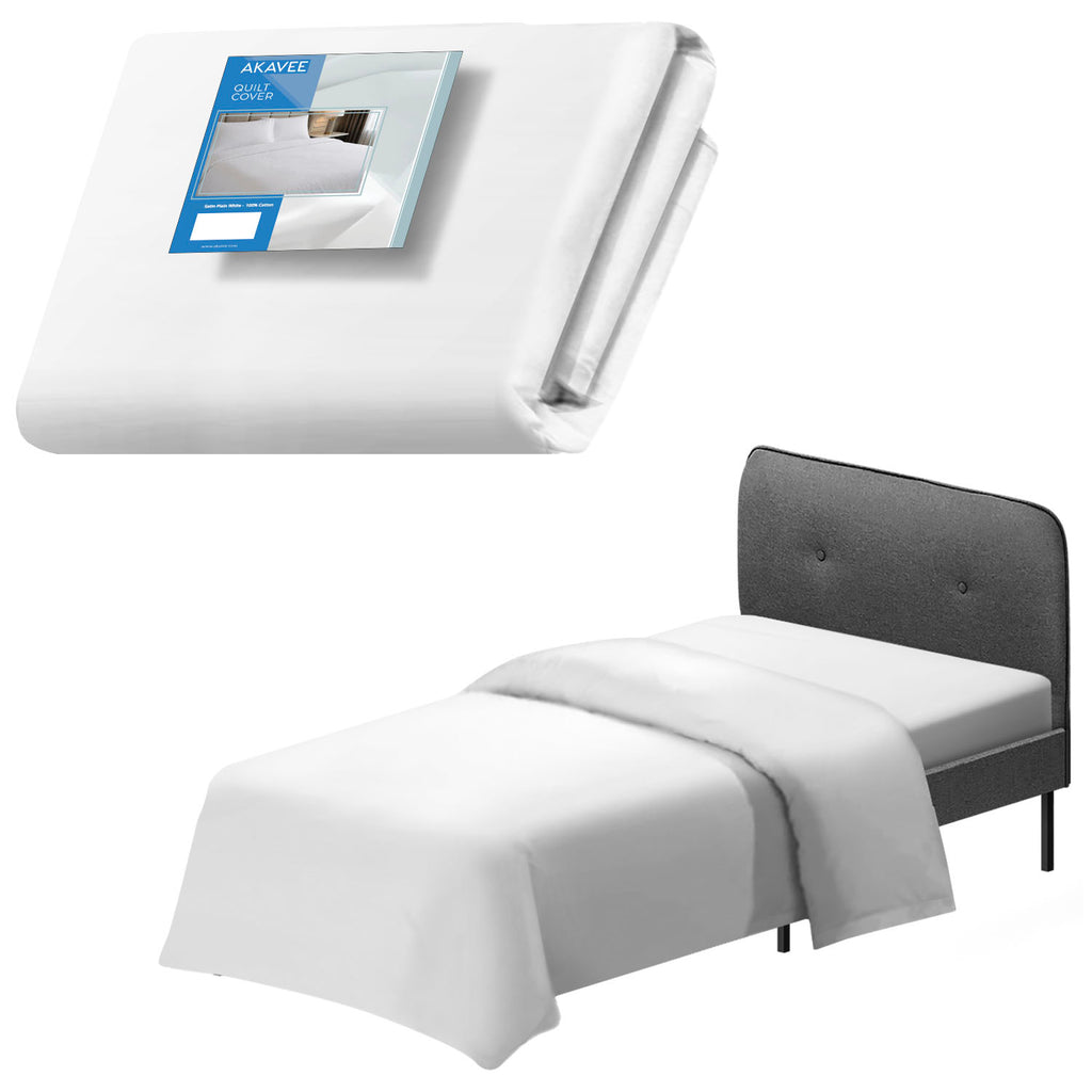 Quilt Cover, 300TC Plain (Single/Double)