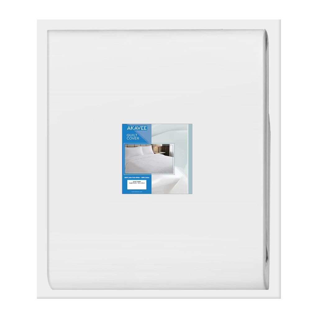 Quilt Cover, 300TC Plain (Single/Double)