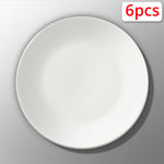 6-pcs Dinner Plate (Ø8") - Asters Maldives