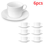 6-pcs Teacup Set (250ml) - Asters Maldives
