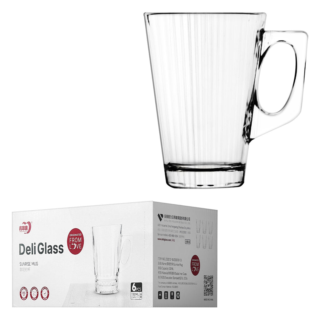 6-pcs Coffee Cup (130ml) - Asters Maldives