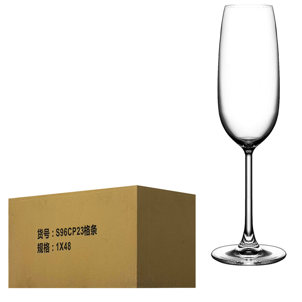 48-pcs Wine Glass (230ml Flute) - Asters Maldives