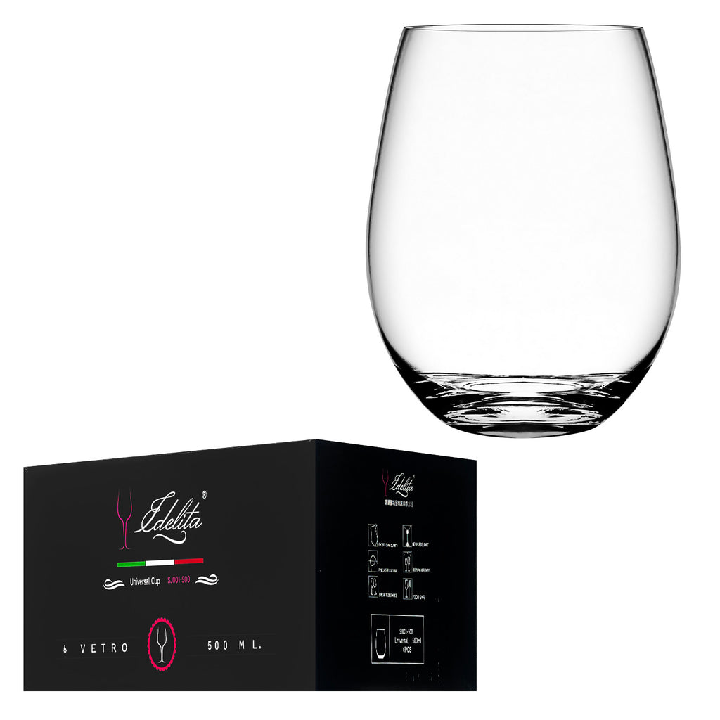 6-pcs Drinking Glass (500ml) - Asters Maldives